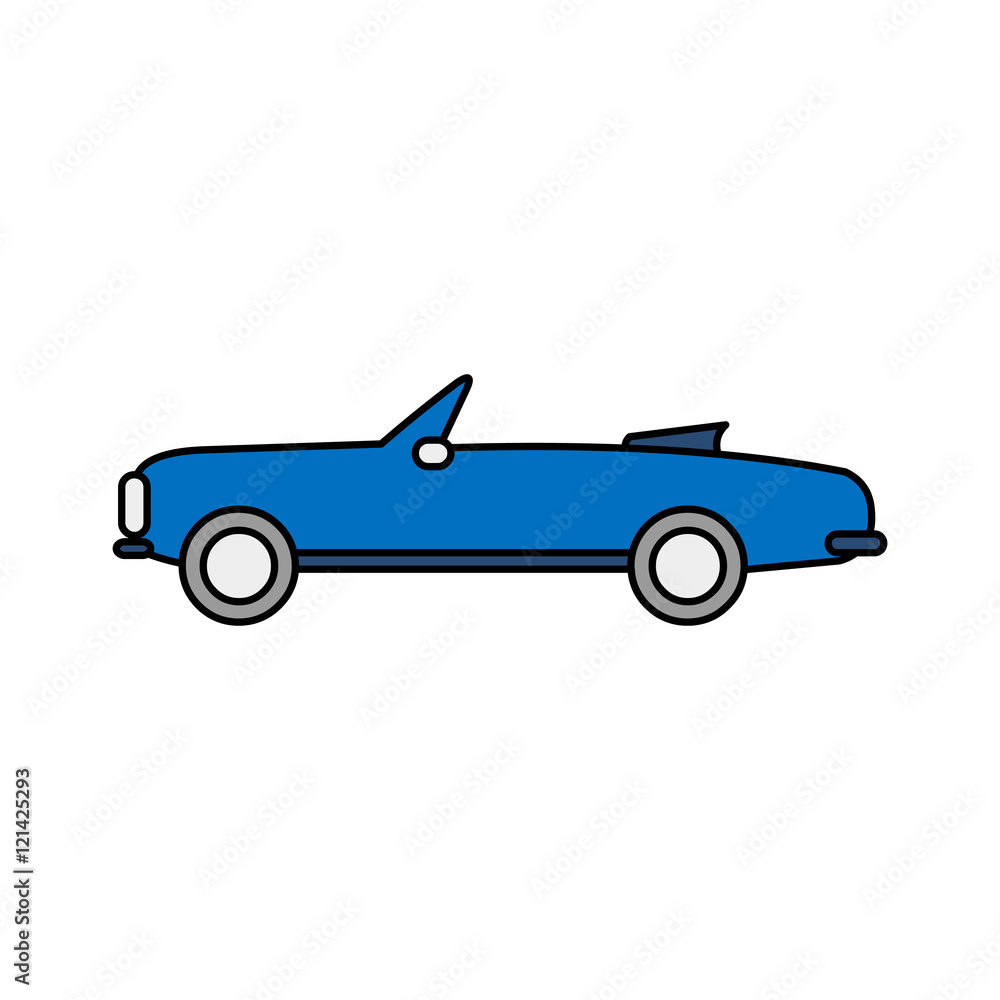 car blue icon