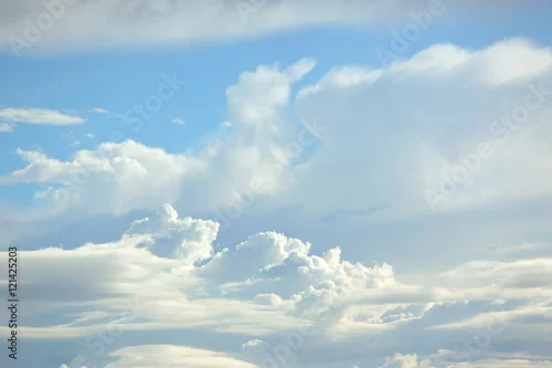 Obraz niebo i chmury