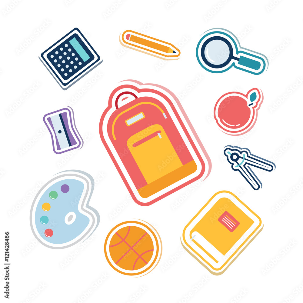 School and Education Icons set School and Education Icons set