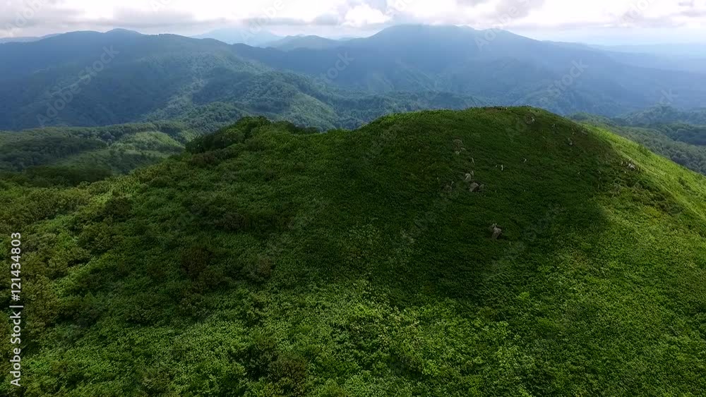 白神山地空撮 白神山地空撮