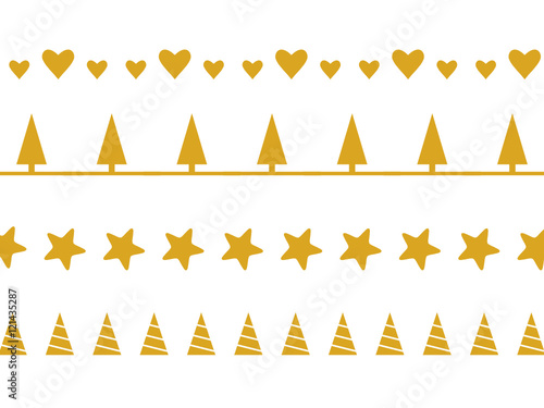 weihnachtliche Bordüren