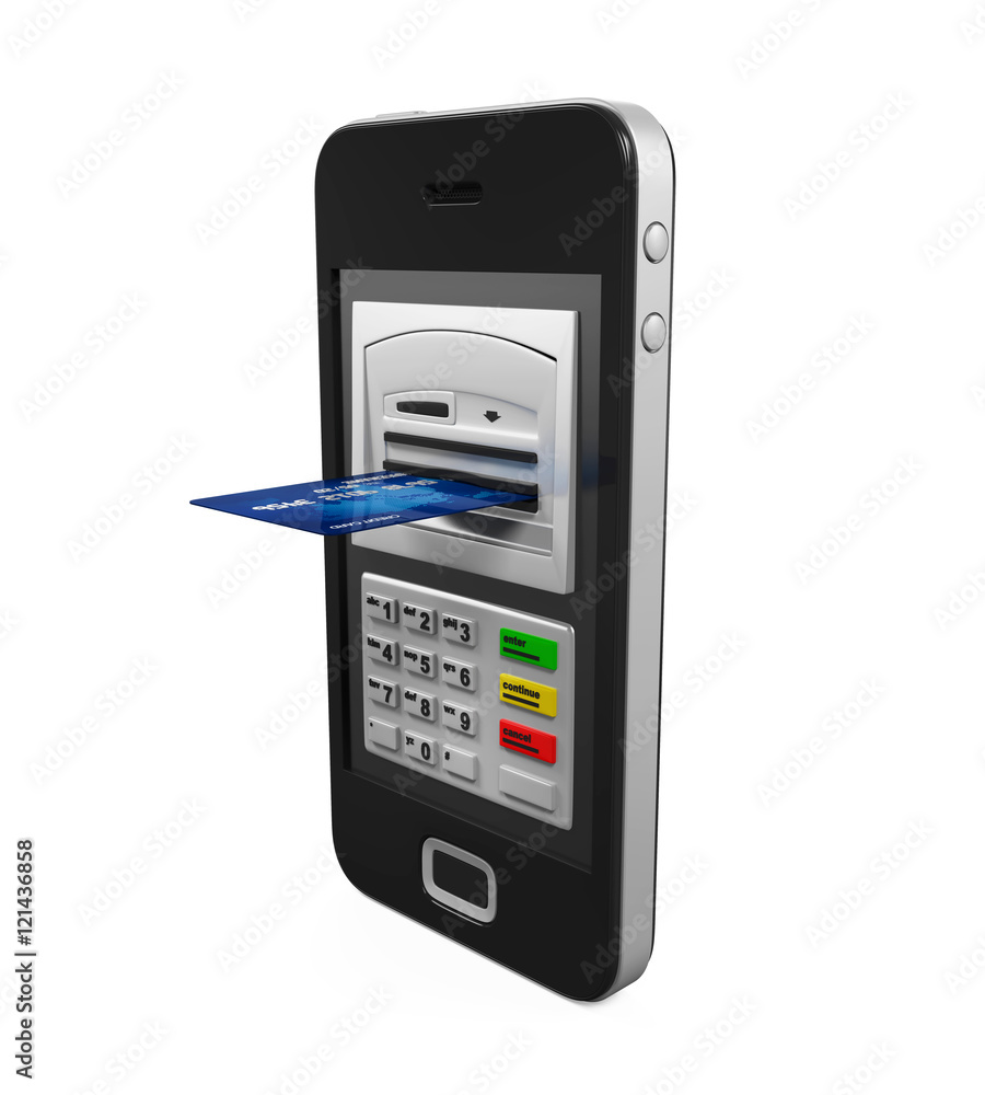 Mobile Banking Concept Mobile Banking Concept