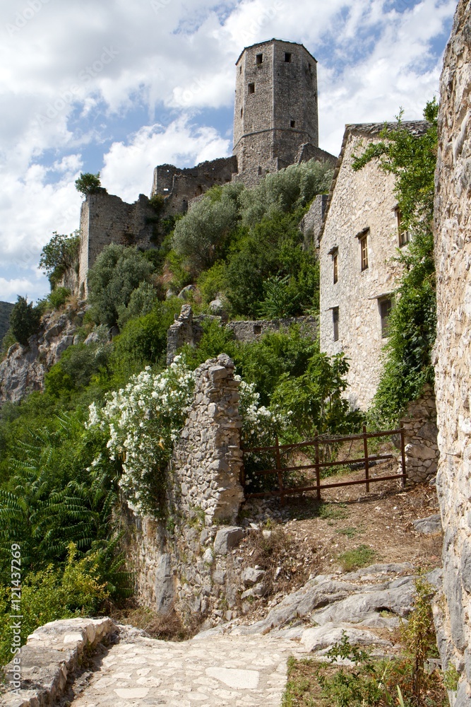 Средневековый город-крепость Почитель, Босния и Герцеговина