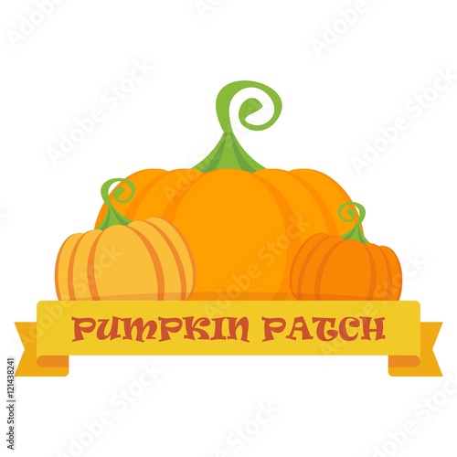 vector pumpkin patch
