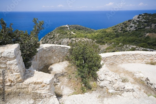 Castle in Kritinia, Rhodes
