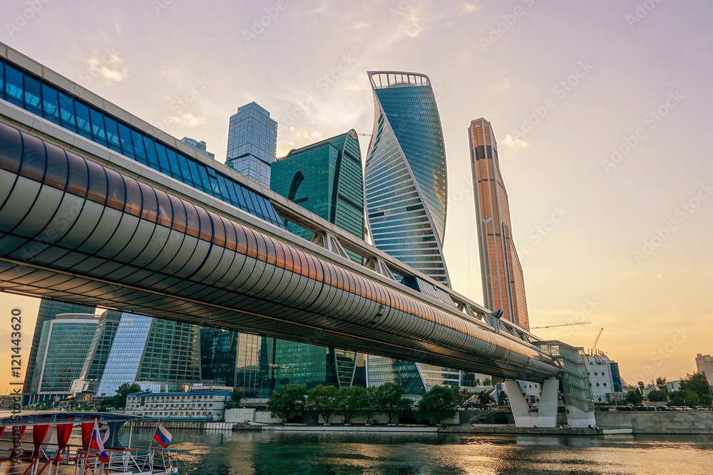 Naklejka premium Skyscrapers