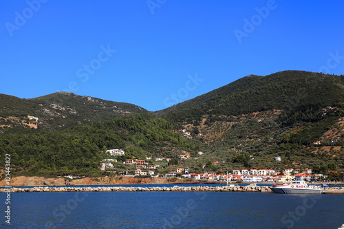 The settlement of the Aegean,Skopelos,Greece