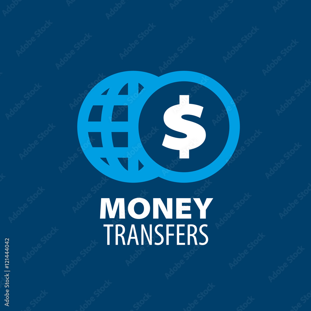 Obraz premium vector logo remittances