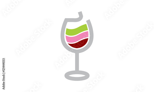 Obraz na plátně wineglass 02