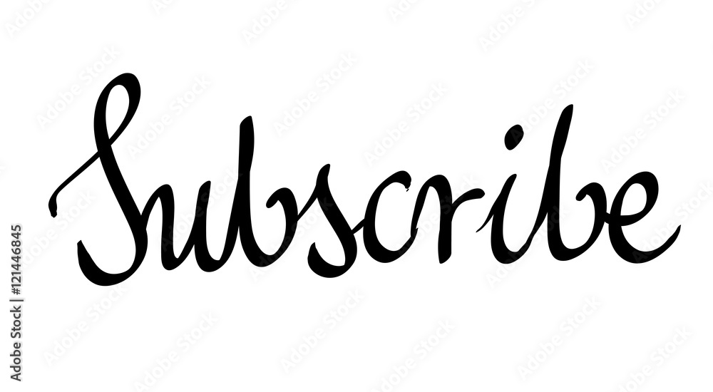 Subscribe vector Subscribe vector