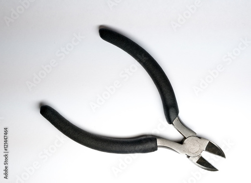 work tool. nippers isolated on a white background