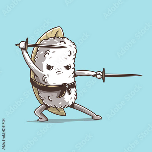 Samurai sushi series: Eel