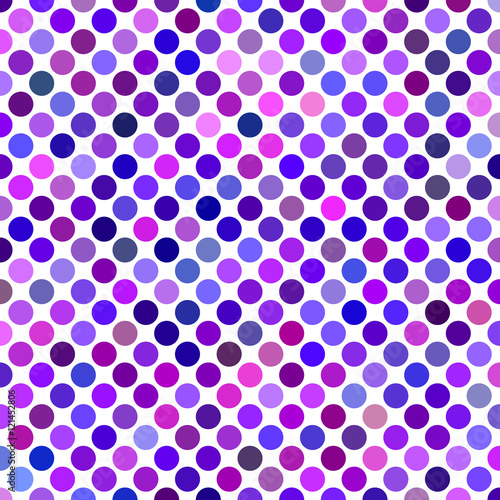 Purple abstract polka dot pattern background