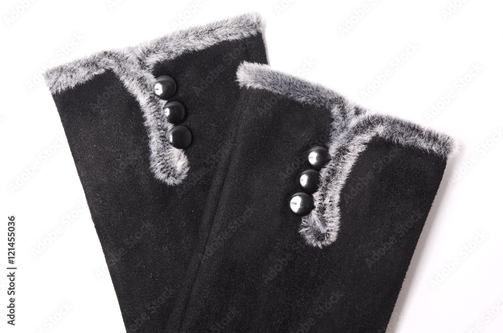 upper detail gloves, fashion,fur upper detail gloves, fashion,fur