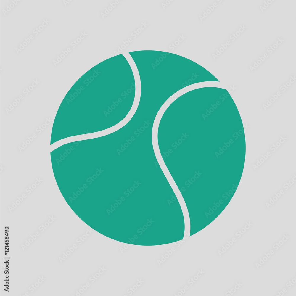 Tennis ball icon