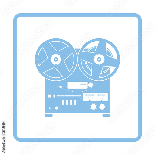 Reel tape recorder icon