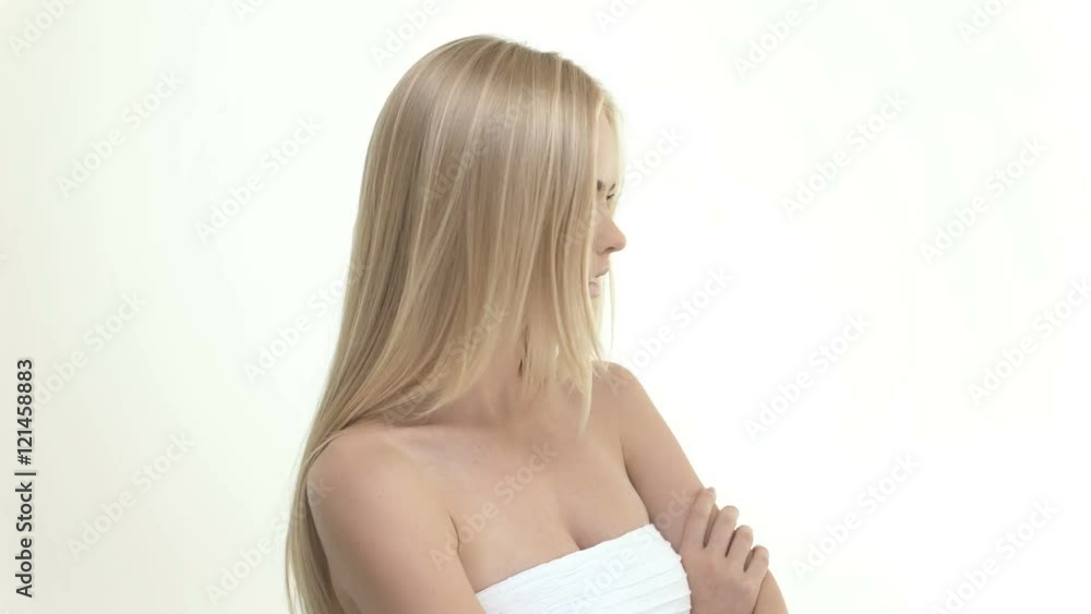 Disappointed frustrated young girl with hands crossed looking away Disappointed frustrated young girl with hands crossed looking away
