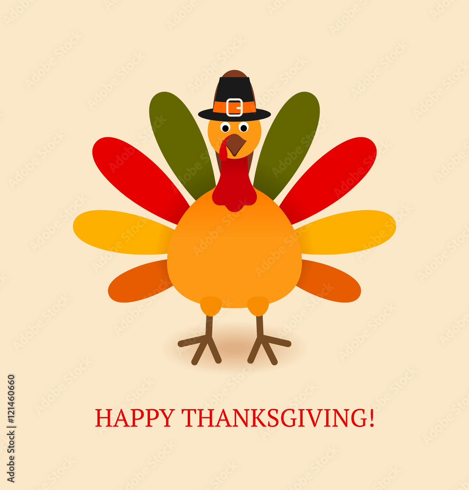 Cartoon Turkey Banner
