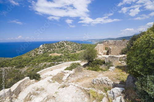 Castle in Kritinia, Rhodes