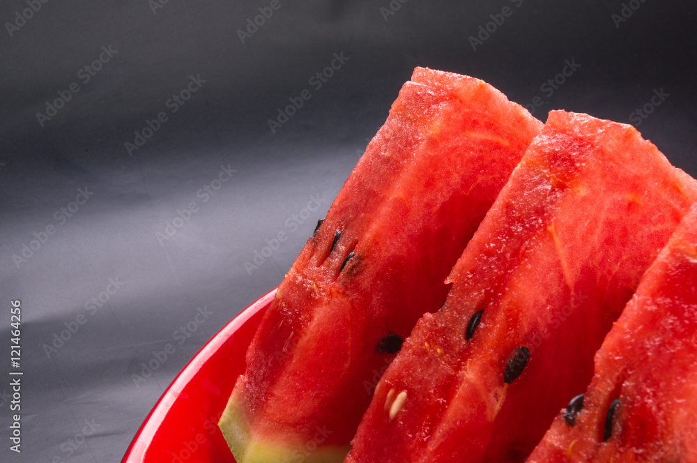 Fresh sliced watermelon Fresh sliced watermelon