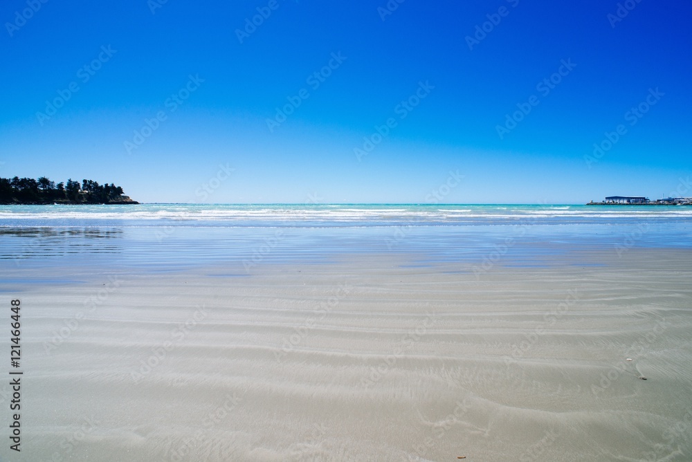 Flat Sandy Beach