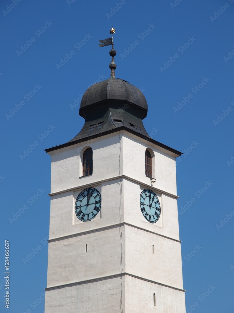 The Council Tower (Turnul Sfatului) in Sibiu city, Romania