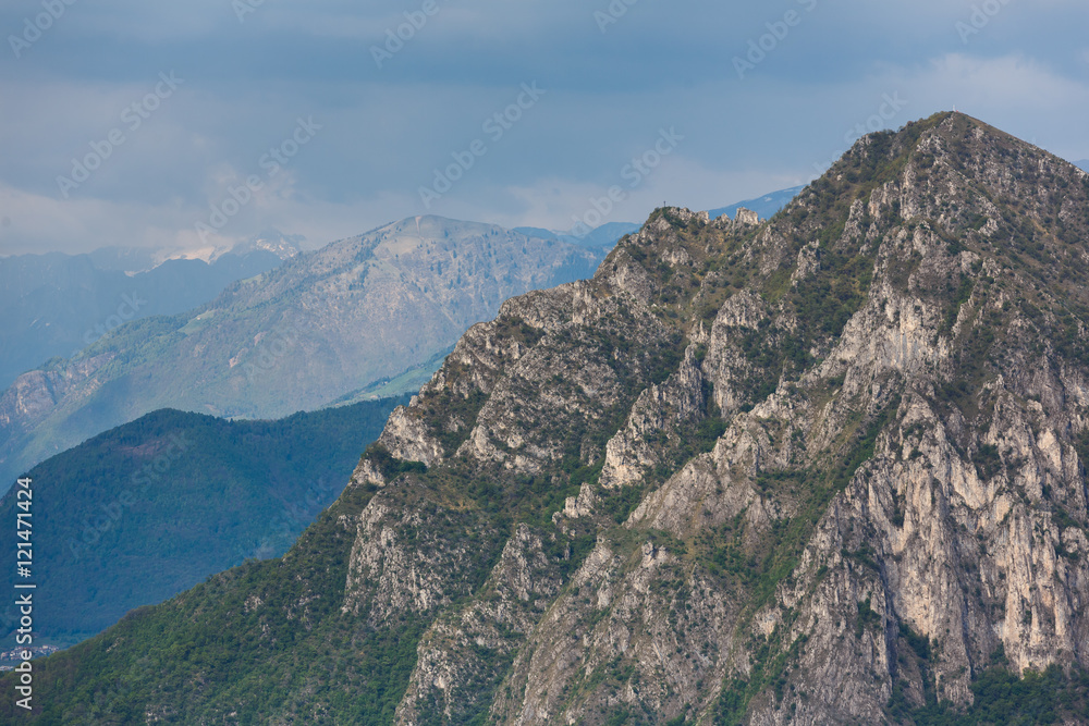 The Dolomite mountains, Italy