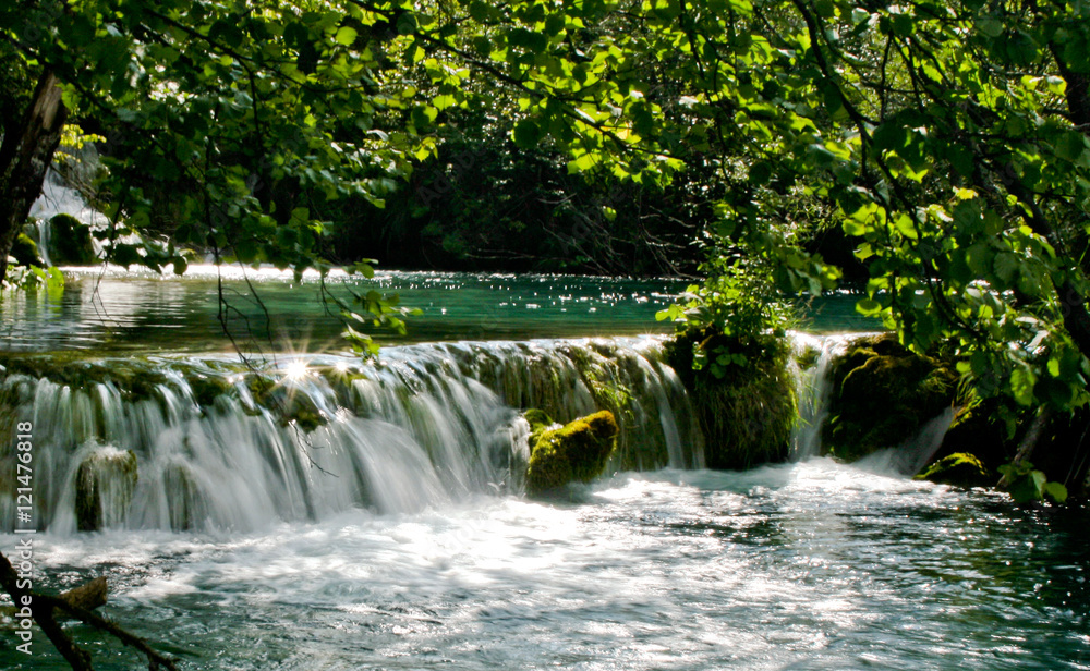 Fototapeta premium Park Narodowy Jezior Plitwickich, Chorwacja