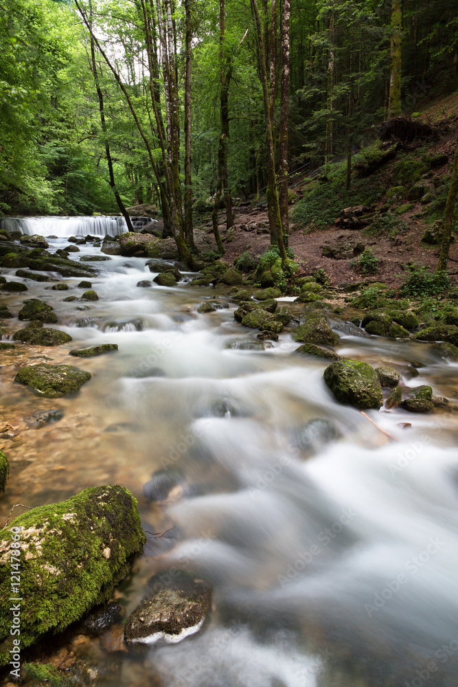 Obraz premium Cascades du Hérisson - Jura - France