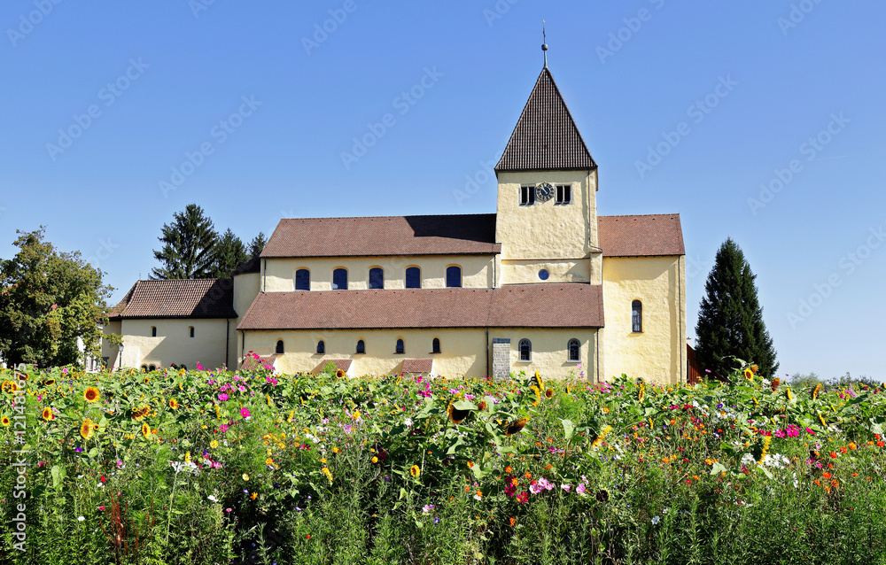 A German Village Church and Tower