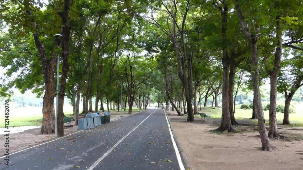 Runner athlete running in park Runner athlete running in park