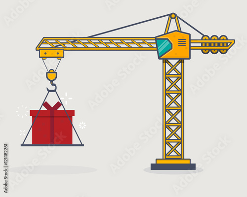 Line crane gift