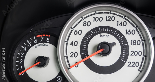 Wallpaper Mural Speedo meter and tachometer. Torontodigital.ca