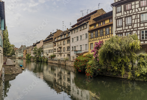 The central part of Strasbourg