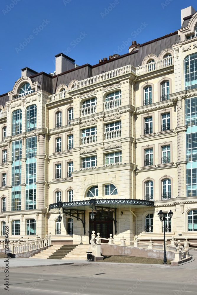 Fototapeta premium Modern building in Astana, capital of Kazakhstan