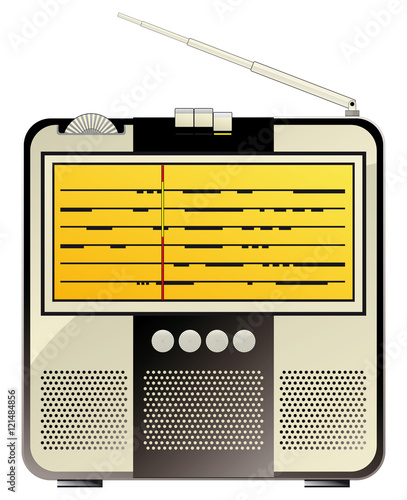 vintage consumer electronics — radio