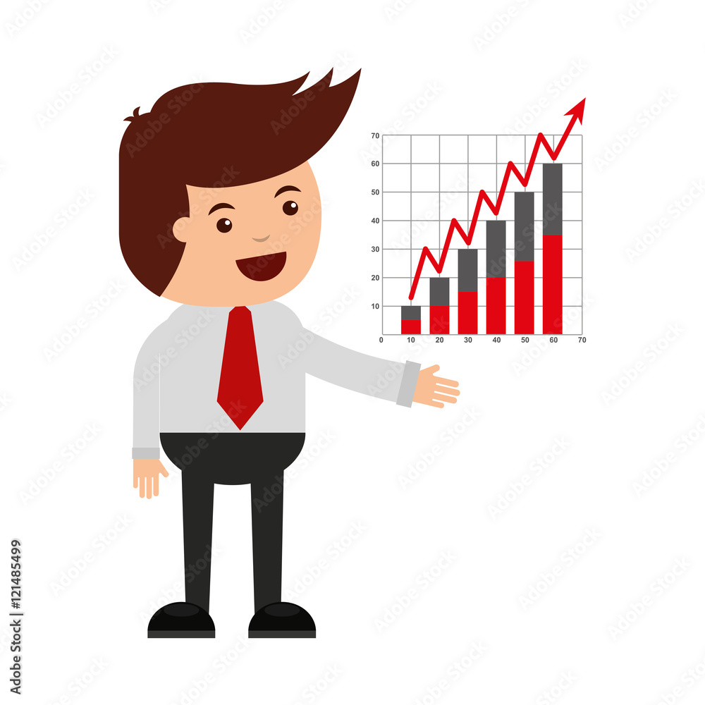 business statistics concept icon vector illustration design business statistics concept icon vector illustration design