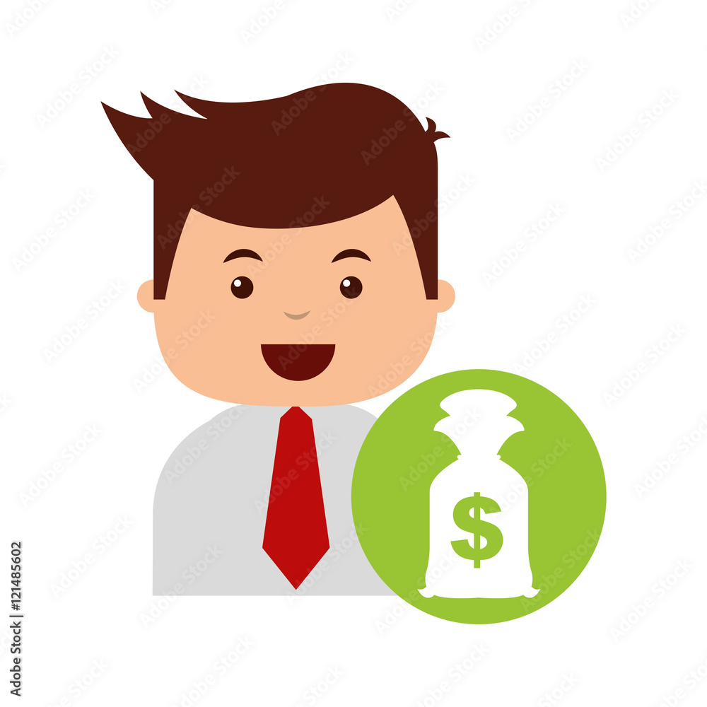 business economy concept icon vector illustration design business economy concept icon vector illustration design