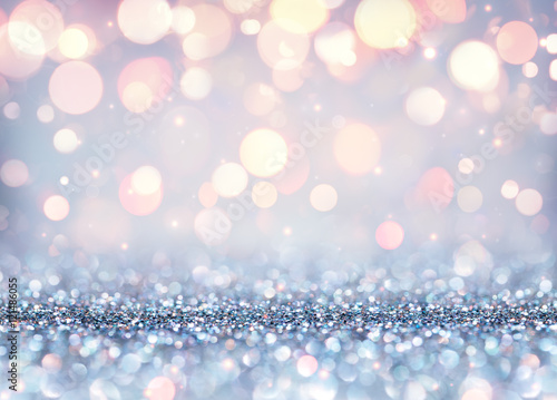 Glittering Effect For Luxury Christmas - Shining Background

