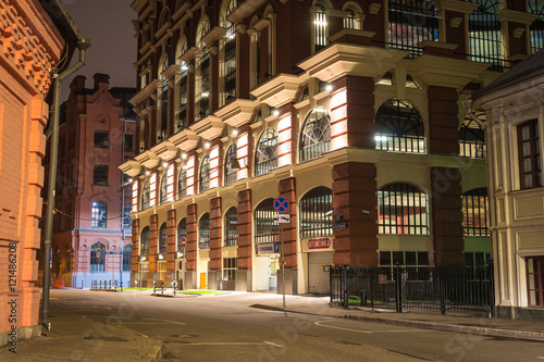 modern brick building