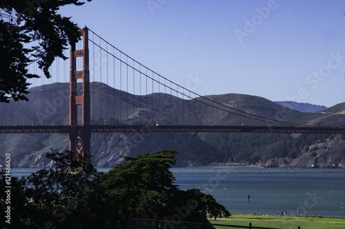 Golden Gate Bridge from The Presidio