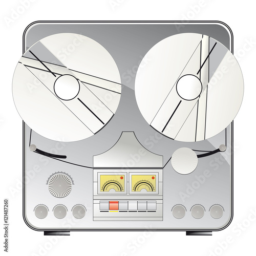 vintage consumer electronics — tape recorder