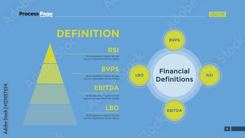 Pyramid and Circle Mind Map Slide Template