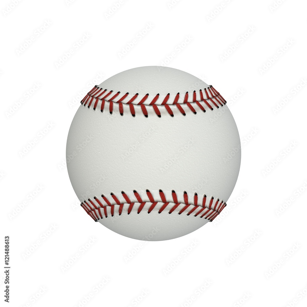 Baseball ball isolated on white background. Baseball ball isolated on white background.