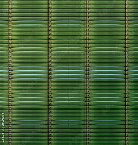 Green Bamboo Wall.