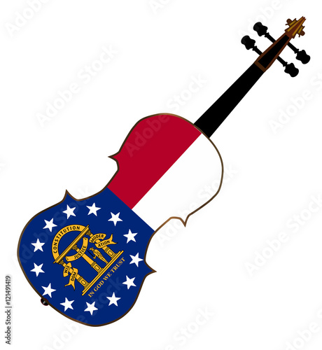 Georgia State Fiddle