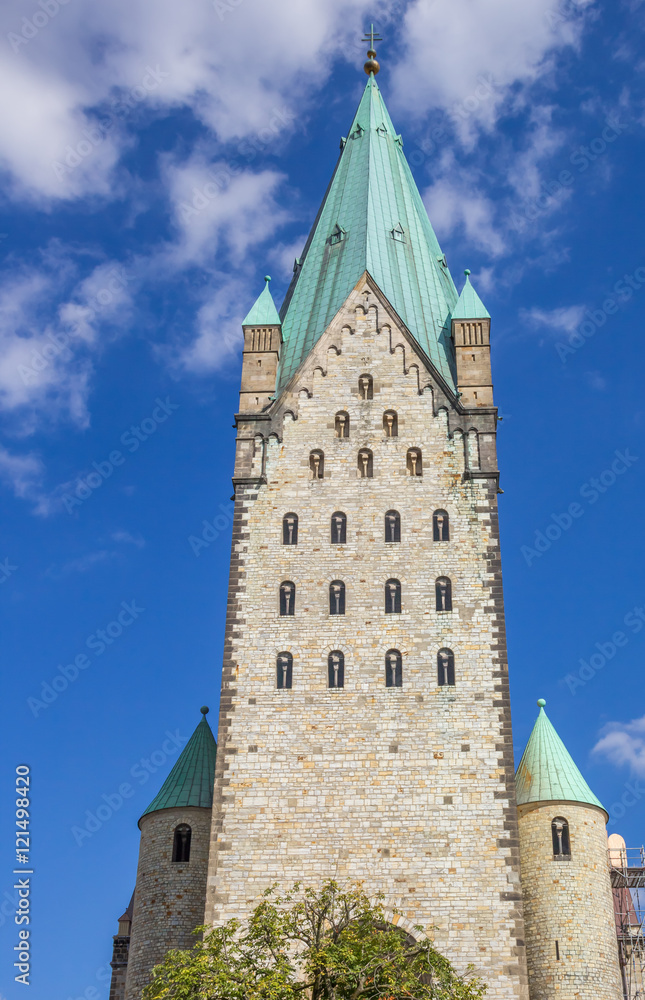 Tower of the Dom church of Paderborn