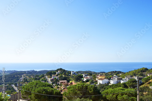 houses overlooking the sea from Sant Pol de Mar, Barcelona © kike_fernandez