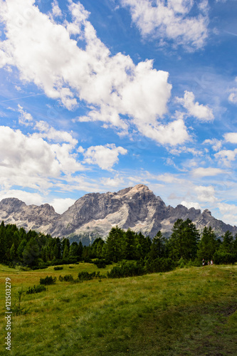 View of Monte Civetta from Pelmo (Dolomites) © Giovanni