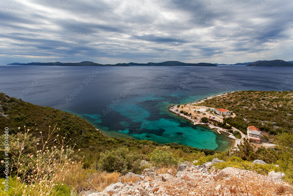 Adriatic sea - nearby Dubrovnik, Dalmatia, Croatia
